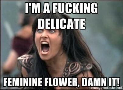 blublakvie's tweet photo. Lol! No (more) words needed #Feminine #FuckThatShit #BeYourself I mean, #BeYourFuckingSelf #Feminism https://t.co/Ebd7Ij6nrQ
