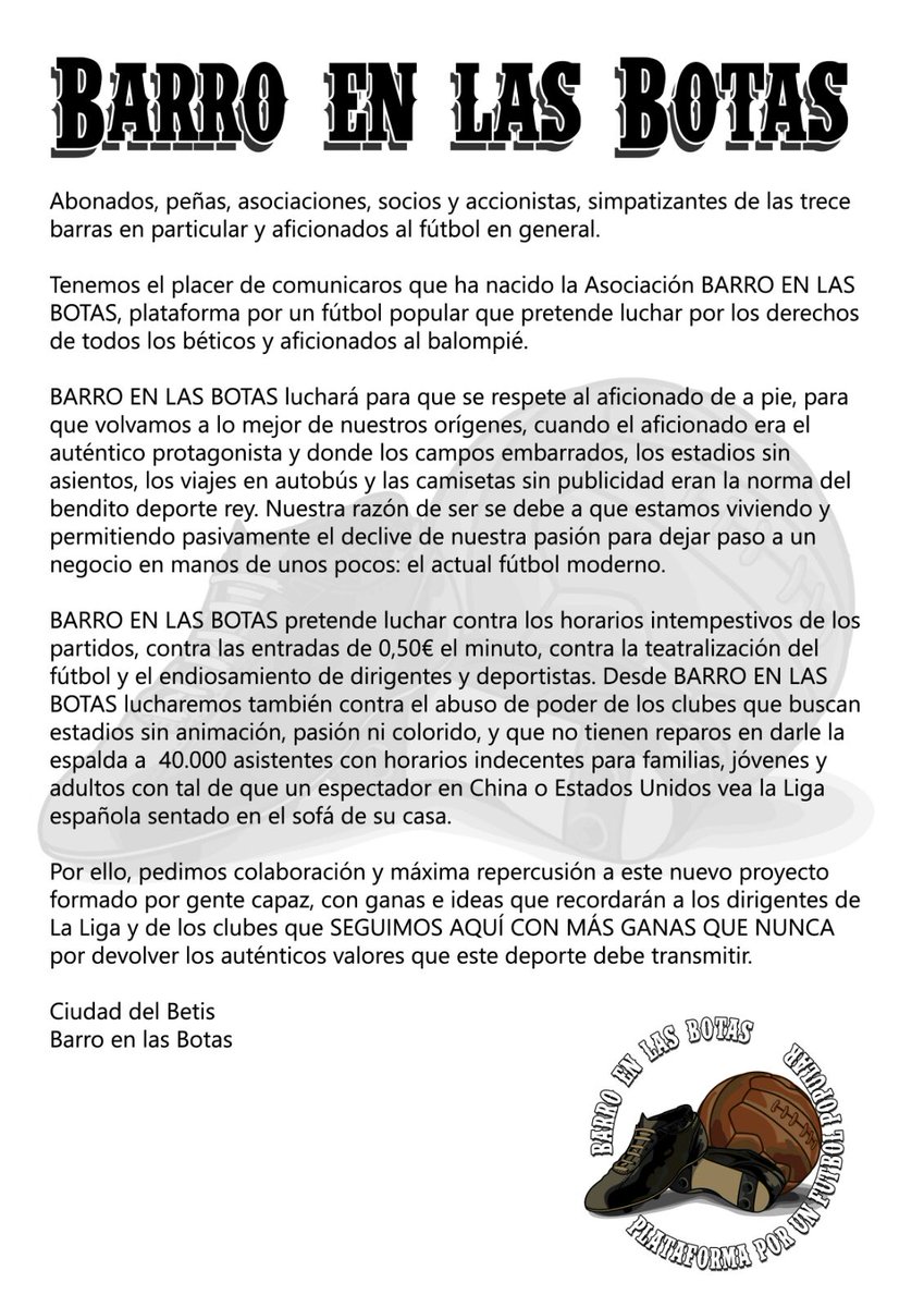 Barro en las Botas tweet media