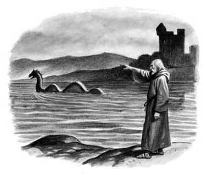 MedievalArchive's tweet photo. 565 - St. Columba reports seeing a monster in Loch Ness, Scotland https://t.co/LtymDST2Nz