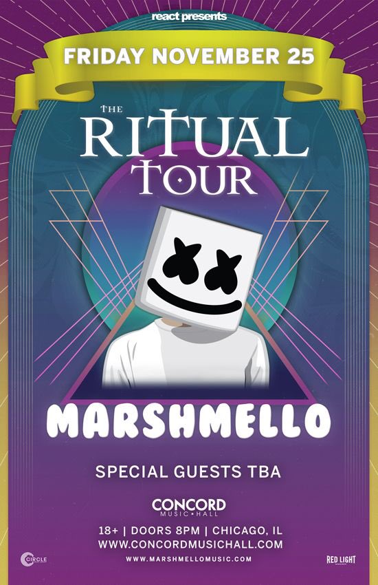 TriniumEvents's tweet photo. RT to win a free ticket to SOLD OUT Marshmello at concord Friday 11/25

Must follow @TriniumEvents @axilonmusic https://t.co/MokaD73FgK