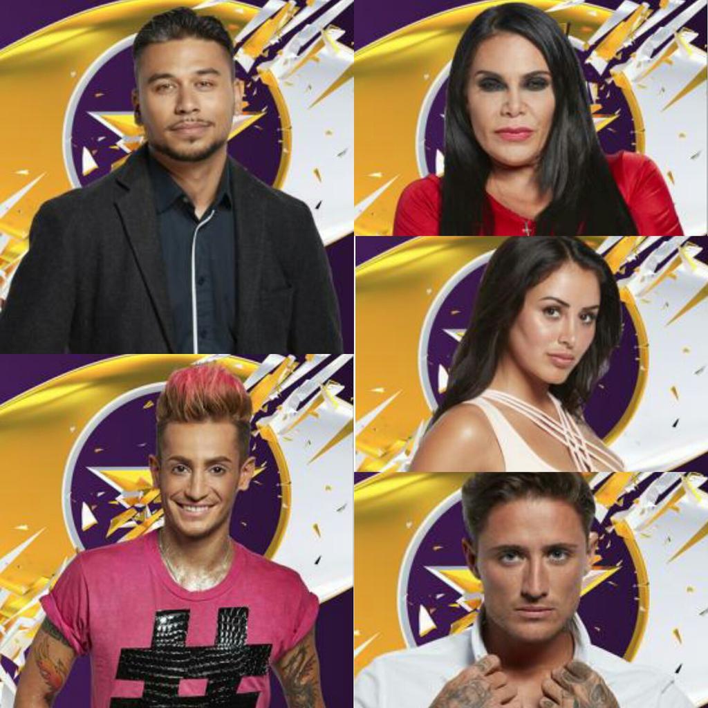 hayanxstalgia's tweet photo. My Top 5 favs in the house. Bear is so irritating but he is defo tv gold #Ricky2Win #CBB https://t.co/H0CCEkHYRD