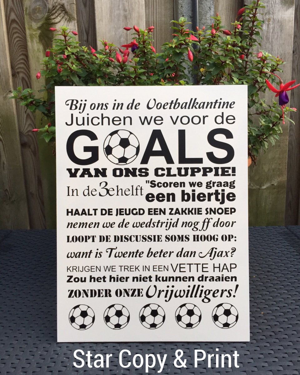 #tekstbord #voetbalkantine # vrijwilligers ➡️klantenservice@starcopy.nl