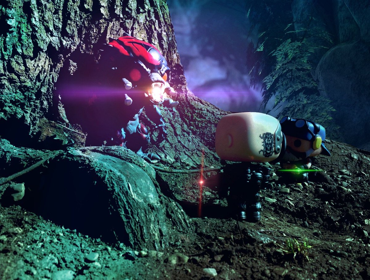 MattRHeywood's tweet photo. @EvolveGame Little @funko #GoGoliath action for ya! #4V1 https://t.co/X4gUqRyzZH
