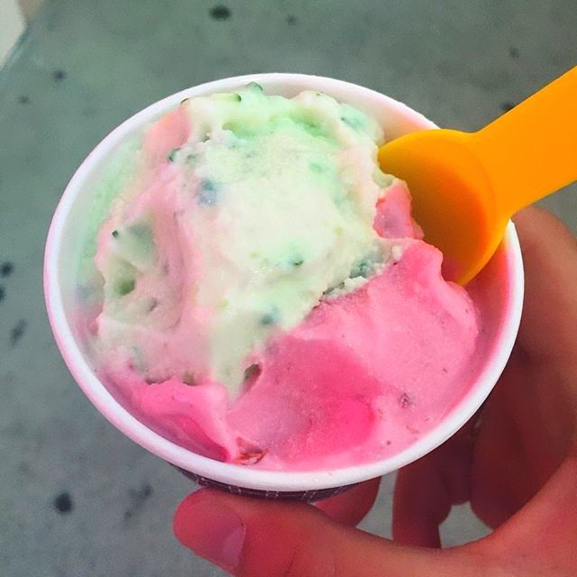 saffronroseic's tweet photo. Tasty Summer combination: cucumber + cherry! #LA #Icecream https://t.co/sJIjH8AVA4