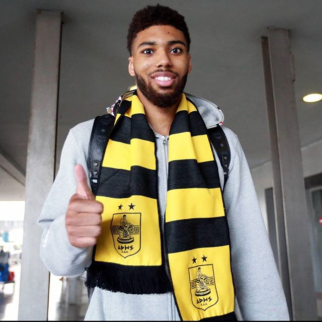 aris1914fans's tweet photo. Έφτασε στη Θεσσαλονίκη χθες ο @DevMarble!Welcome Devyn! #arisbc #vamosaris #areianara #arisbcpreseason #arisbcnews https://t.co/cg29OIxhS7