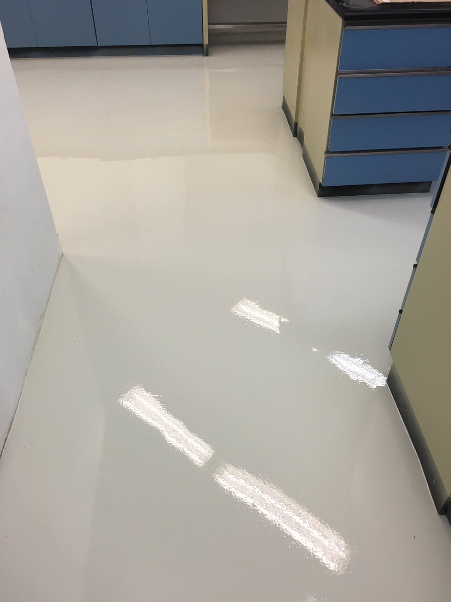 IccmChemical's tweet photo. Recubrimiento Epoxico en Laboratorios. https://t.co/7TxufQ2fYw