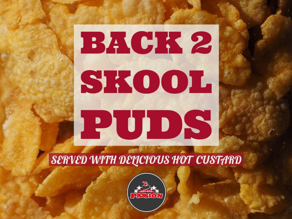 Take a trip down memory lane....#desserts 
#BackToSchool #Bradford #nomnom