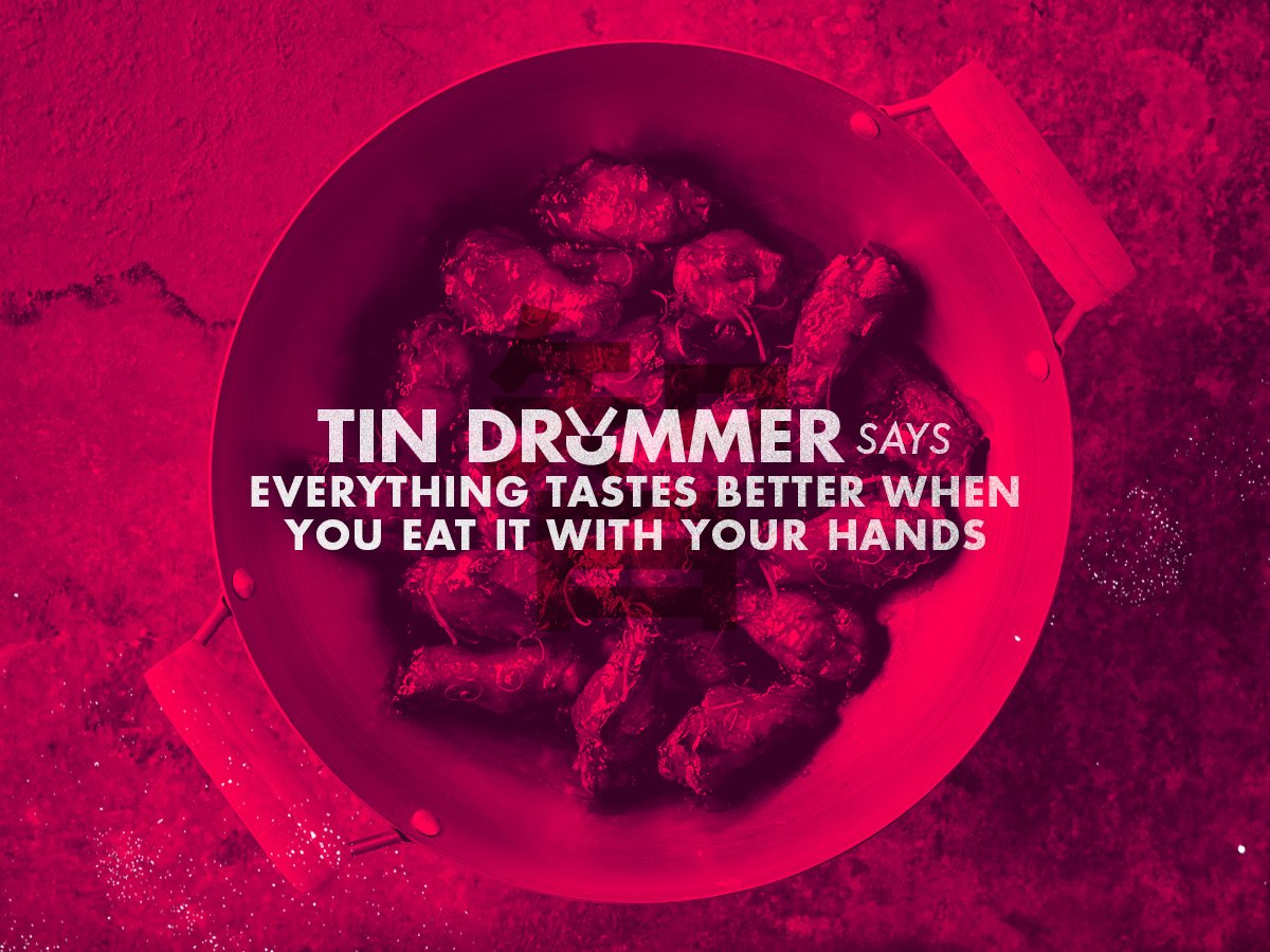 Dinner date with #TinDrum and their new Wok Tossed Wings. Click to get $5! goo.gl/CsV1EP #treatyoself