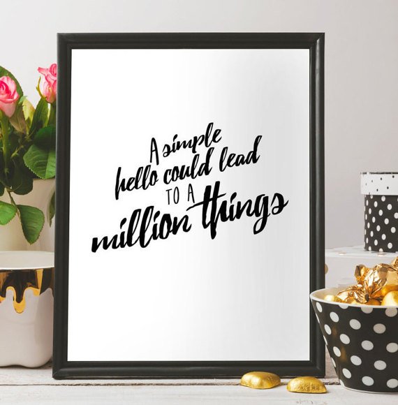 NoraBeeBee's tweet photo. #gift #giftidea #typography #graphicdesign #printable #art #quote #simplehello #positivity https://t.co/QBwrYP9EOM B https://t.co/Nq0gZ6wGtW