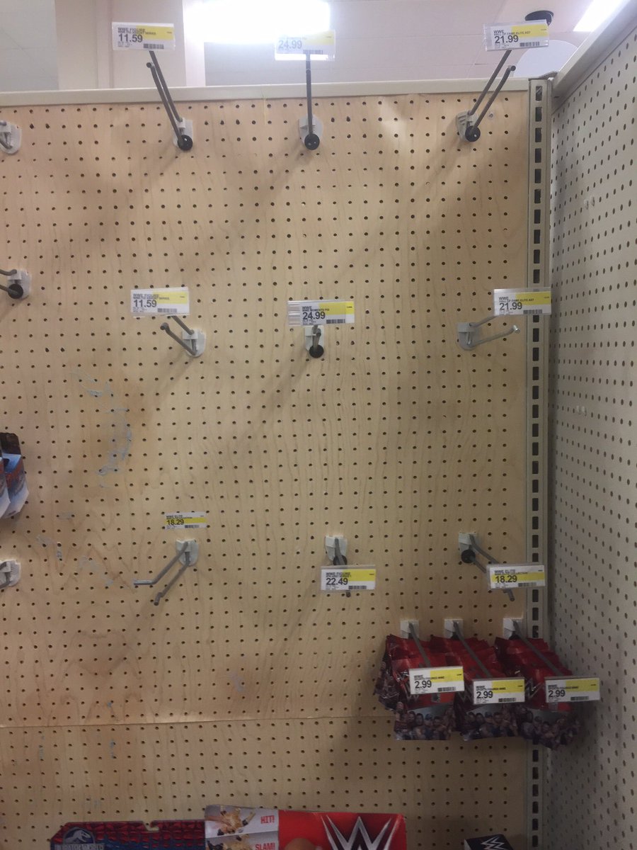 stevenoon91's tweet photo. Wwe section out at the Brooklyn New York target! Must have been a huge event last night #SummerSlam #mondaynightraw https://t.co/nGclalblXm