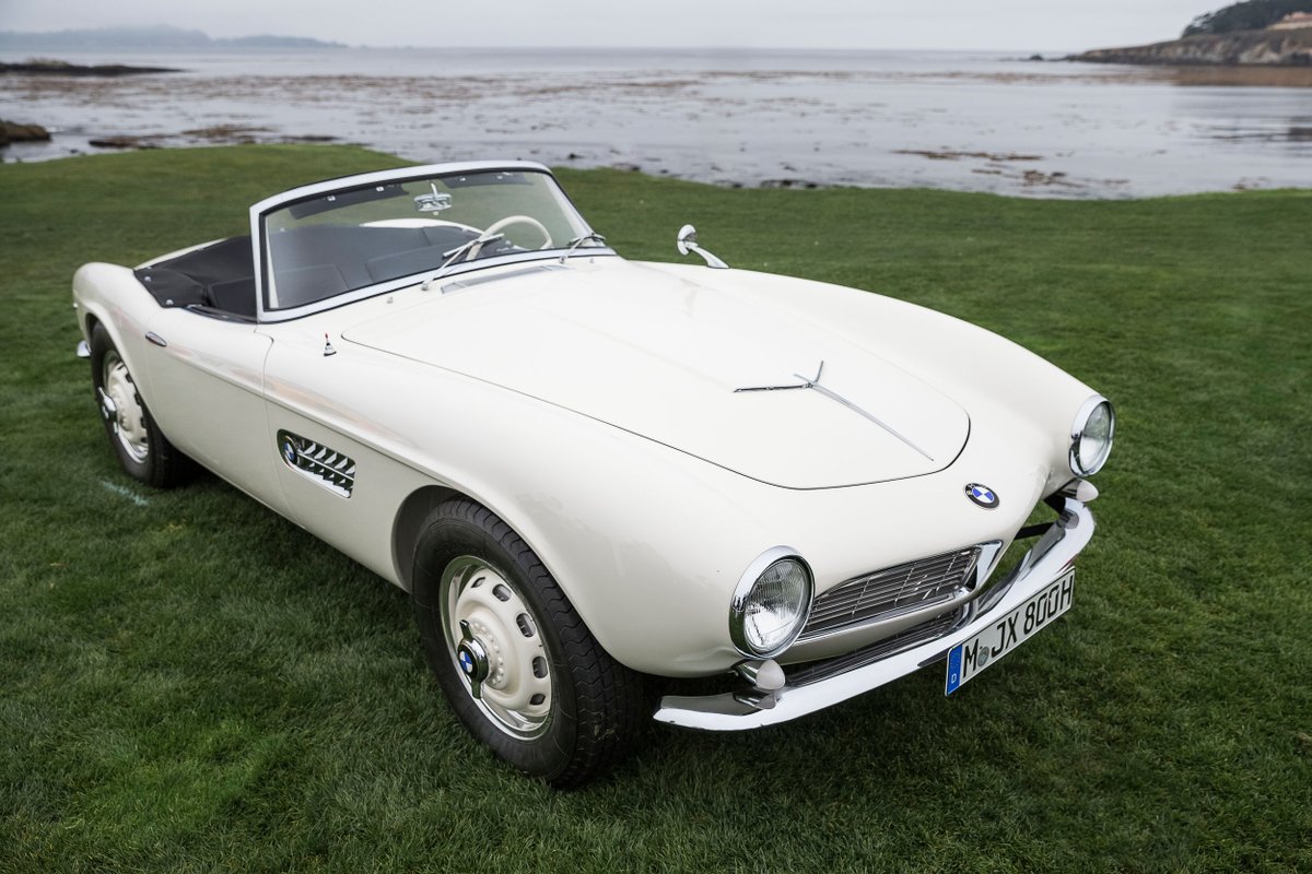 BMWUSA's tweet photo. Elvis Presley’s restored #BMW 507 debuted @PebbleConcours d'Elegance. Full story here: https://t.co/fZ9EyuMrx7 https://t.co/3KkK8kSMRF