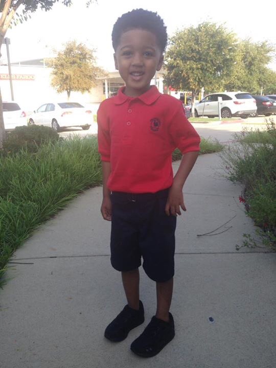 trapgvddess's tweet photo. okay now I'm about to get emotional. 1st day of school for my boys 😭 #sophomore #prek #earlyprek 💙💙💙 https://t.co/m9071huYr7