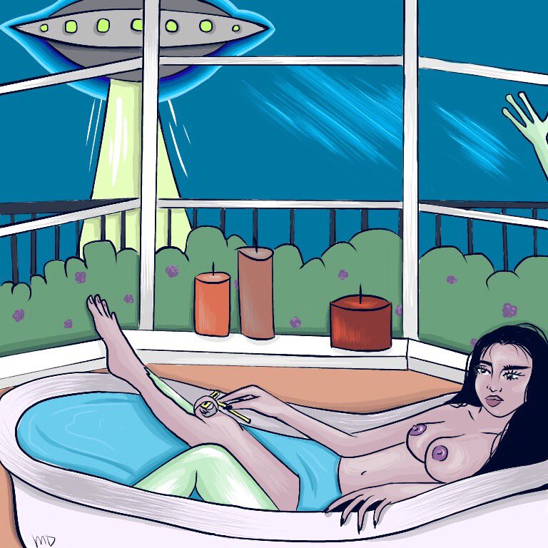 traddymaddie's tweet image. Do you want to believe?? 👽✨ @illhueminati @TheArtBond @arthoard @art_help