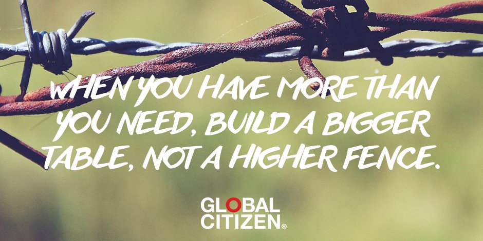 GlblCtzn's tweet photo. Our feelings exactly. #GlobalCitizen https://t.co/K2kNC5tKJV