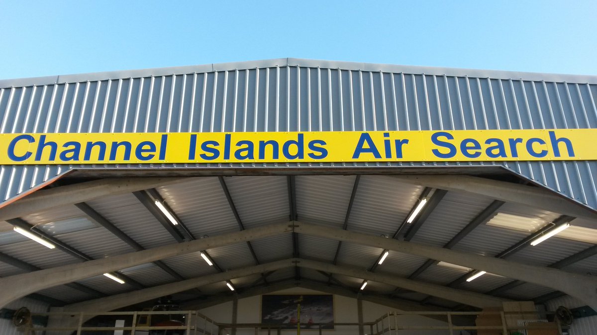New sign outside the hangar, and changes inside starting to take shape!