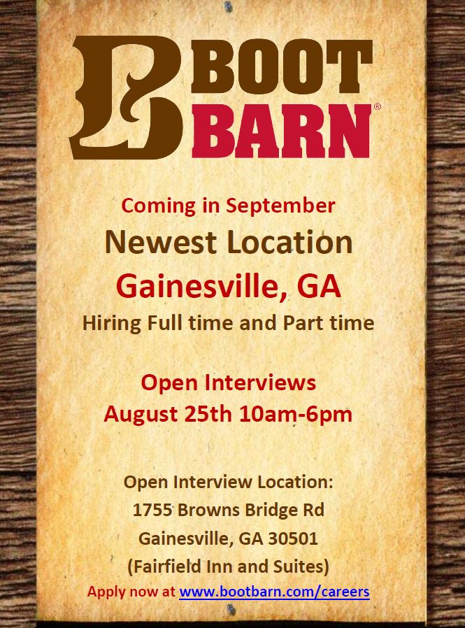 Boot Barn On Twitter We Re Hiring Want To Work At Bootbarn And