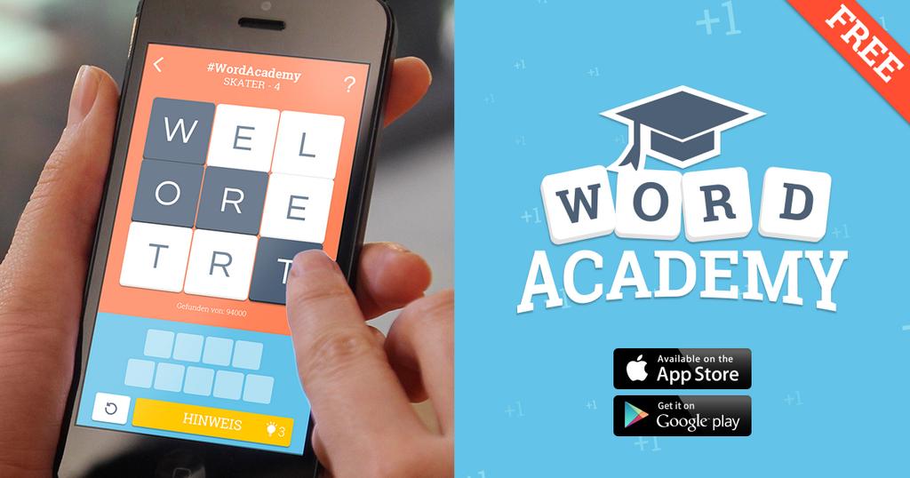 Ich empfehle euch die App #WordAcademy! Findet die versteckten Wörter! thewordacademy.com/de
