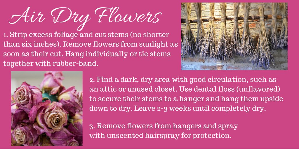 Come by Oriental Garden Supply to pick out some lavender, hydrangea, and roses and try air drying for crafts #ROC
