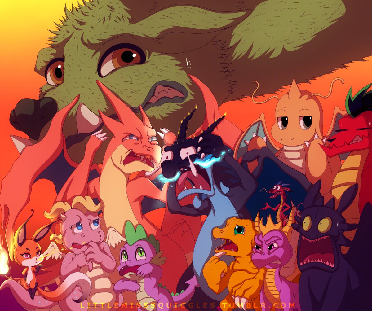 Seddochan's tweet image. @Ladybug_Cartoon @LadybugCartoon When dat foxy lady so hot, she make a dragon wanna retire. artoflittlemisssquiggles.tumblr.com/post/149336648…