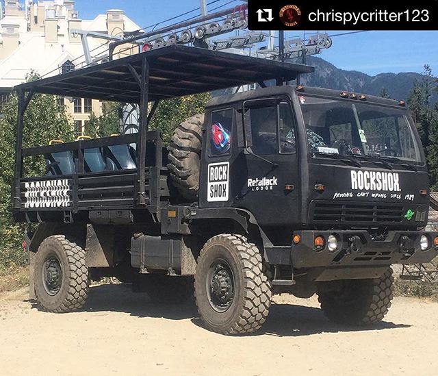 The @rockshox Retallack beast was cruising around @crankworx this weekend. #crankworx2016 #retallacklodge