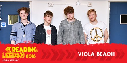 Reading & Leeds Fest (@officialrandl) on Twitter photo On Sunday at Reading and Friday at Leeds we will be dedicating a moment to <a href="/Viola_Beach/">Viola Beach</a> on the Main Stage ❤️💛 On Sunday at Reading and Friday at Leeds we will be dedicating a moment to <a href="/Viola_Beach/">Viola Beach</a> on the Main Stage ❤️💛