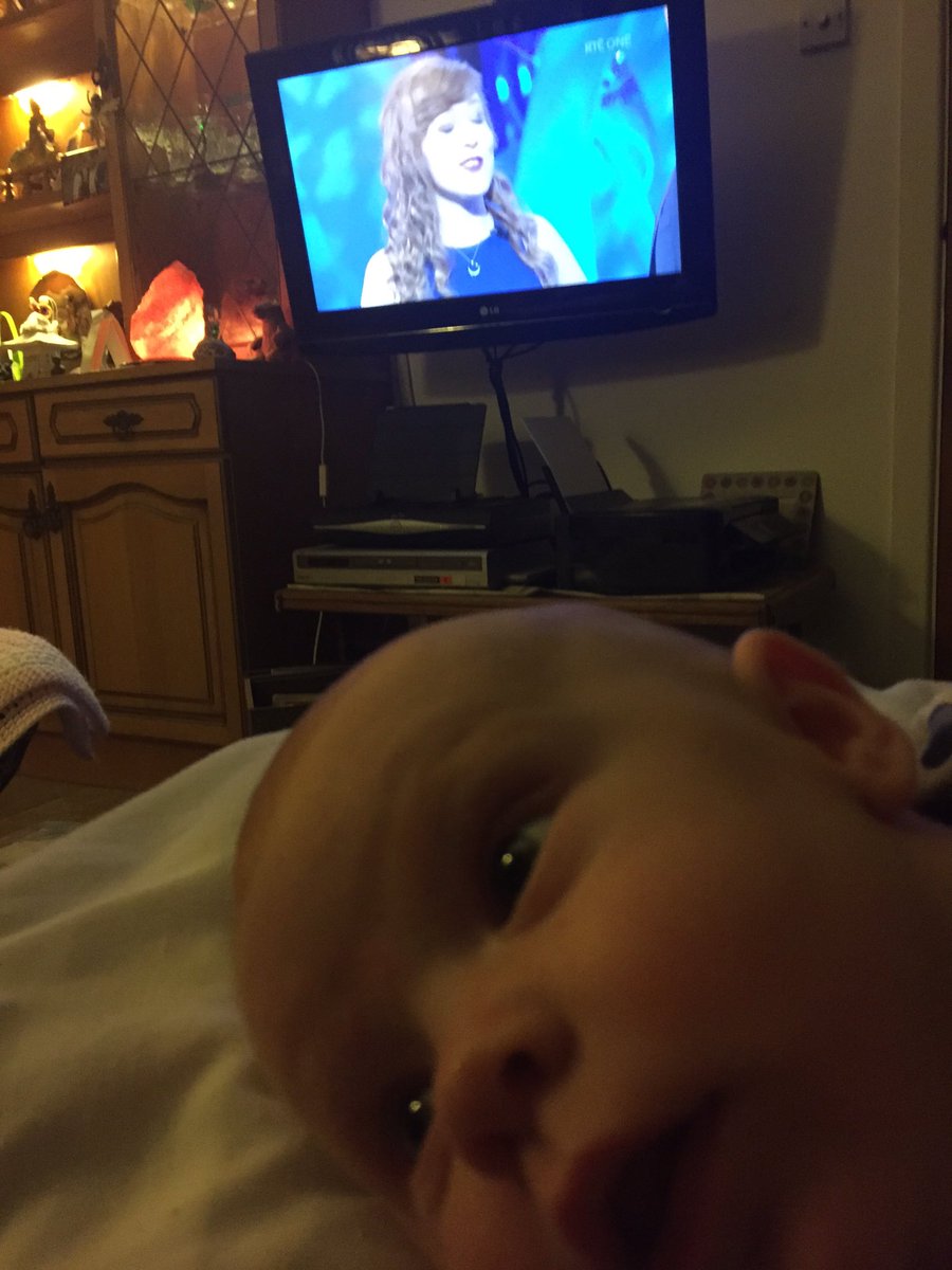 Baby Rose watching #RoseofTralee with her old escort dad. Loving the show! #1999 #2000 #2001