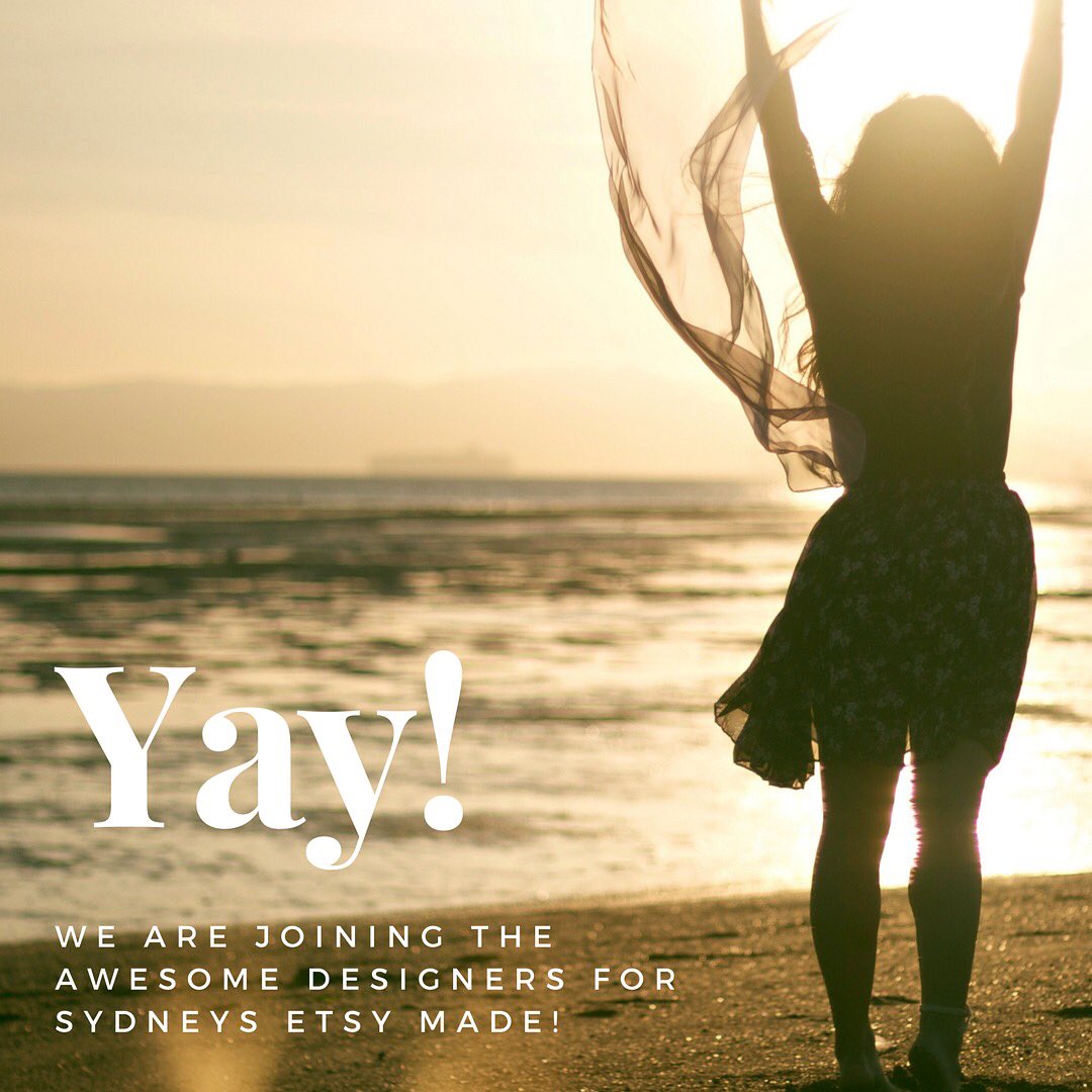 ayanajewellery's tweet photo. We'll be at rhe Etsy Sydney Made markets in November... We can't wait 😀😀 
#etsyaustralia #etsy #handmade https://t.co/M1hYgO6O4E