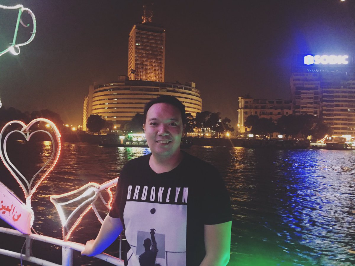 iammarkbryan's tweet photo. Crusing Nile River! What a heavenly experience #dreamsdocometrue #wheninegypt #turista ๐ https://t.co/d3hXdWHii1