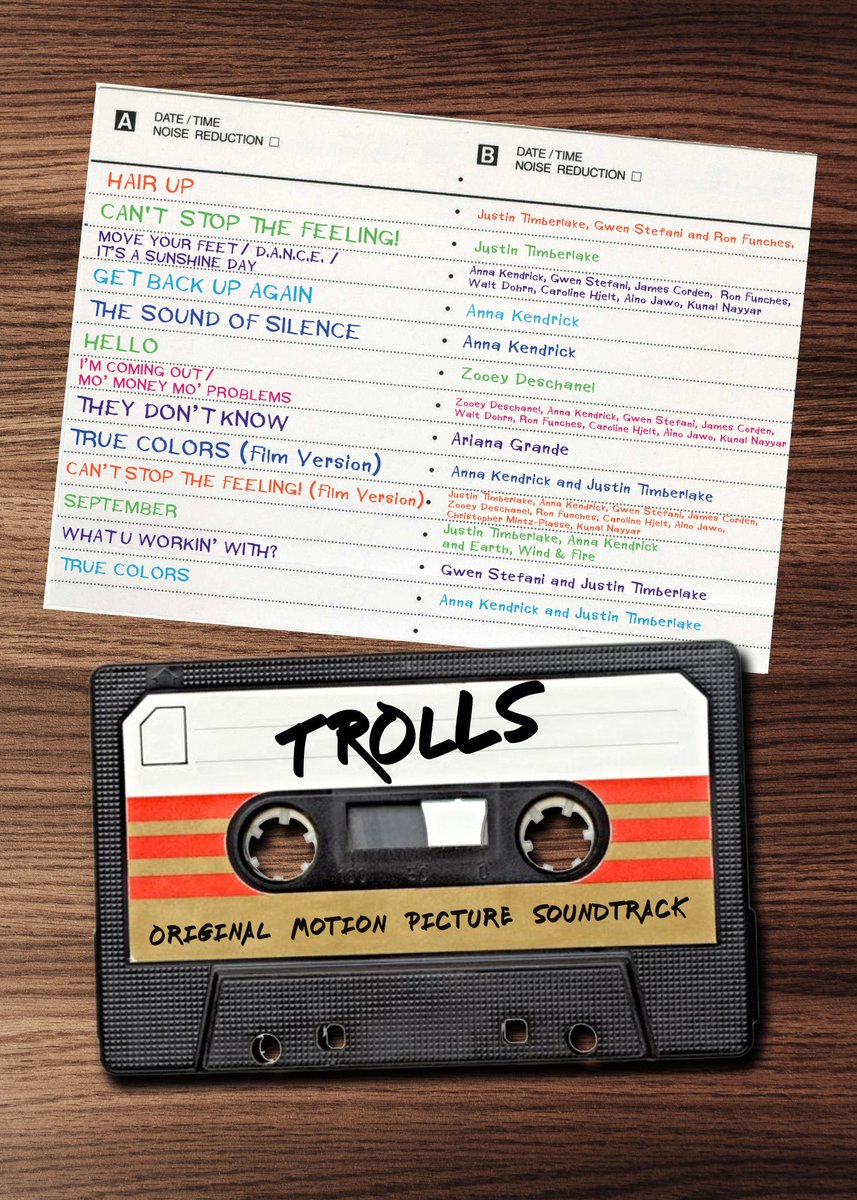 Timberlake "Trolls" Soundtrack Features Duet with Gwen Stefani, and Anna Kendrick with Another Cover of Simon & Garfunkel's "Sounds of Silence"