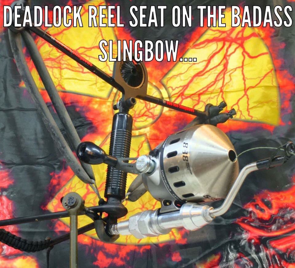 cookingbecause's tweet photo. Made in small town Wild Rose, Wi @BadAssSlingshot #badassslingbow #magnumslingbow #slingbowfishing https://t.co/ouOZN3lZ5S