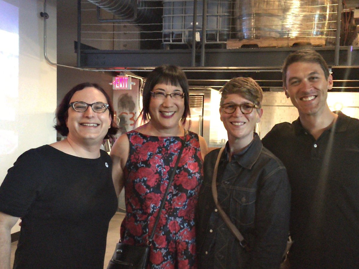 inafried's tweet photo. Reunion of the #transneeds team (a few of us anyway) #WHLGBTQTECH https://t.co/hDMhkYTNAj
