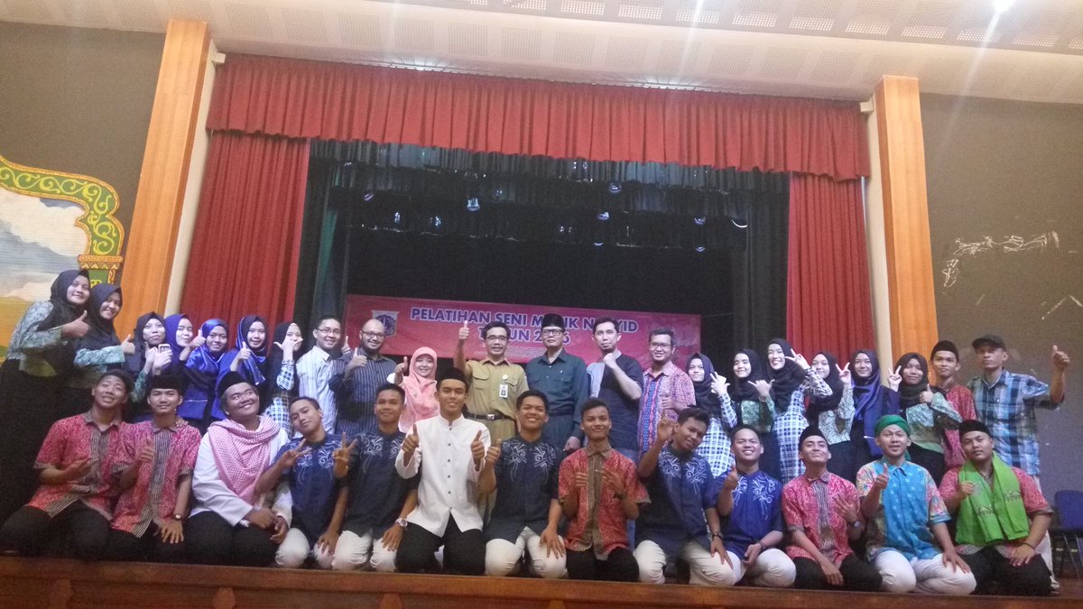 alhamdulillah pelthn nasyid se jakbar its done, trims ppsb #jakbar dan para pelatih