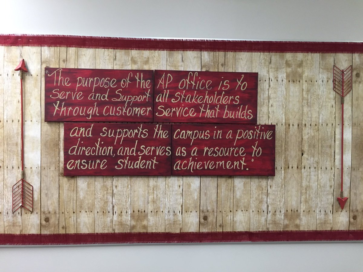 greggraham (@greggraham) on Twitter photo <a href="/RouseHighSchool/">Rouse High School</a> AP Office Purpose Statement. Thanks Ms. Walker and Ms. Cmet! #customerservice #1Rouse <a href="/RouseHighSchool/">Rouse High School</a> AP Office Purpose Statement. Thanks Ms. Walker and Ms. Cmet! #customerservice #1Rouse