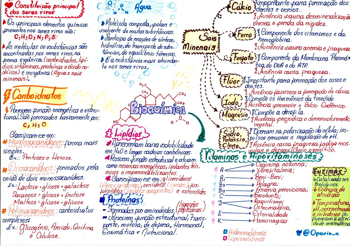 Resumo sobre bioquimica celular Resumo sobre bioquimica celular