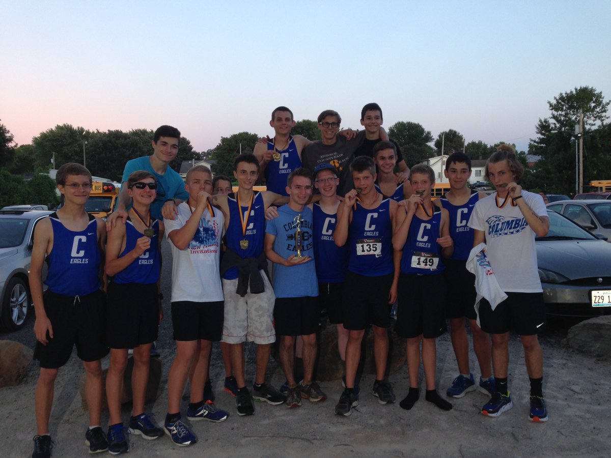 GREAT JOB to the XC Eagles at the New Athens meet tonight! Boys placing 2nd is a great way to kick off the season!!!