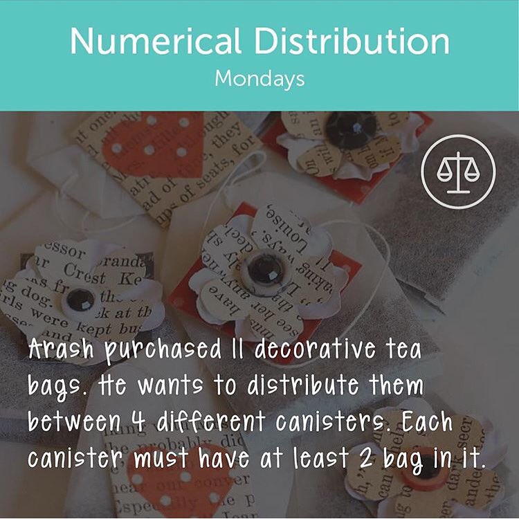 LSATMax's tweet photo. Identify the numerical distribution. #lsat #lsatprep #lsatmax #roadto180 #prelaw #lawschool #septembergrind https://t.co/ZqFxqchqy5
