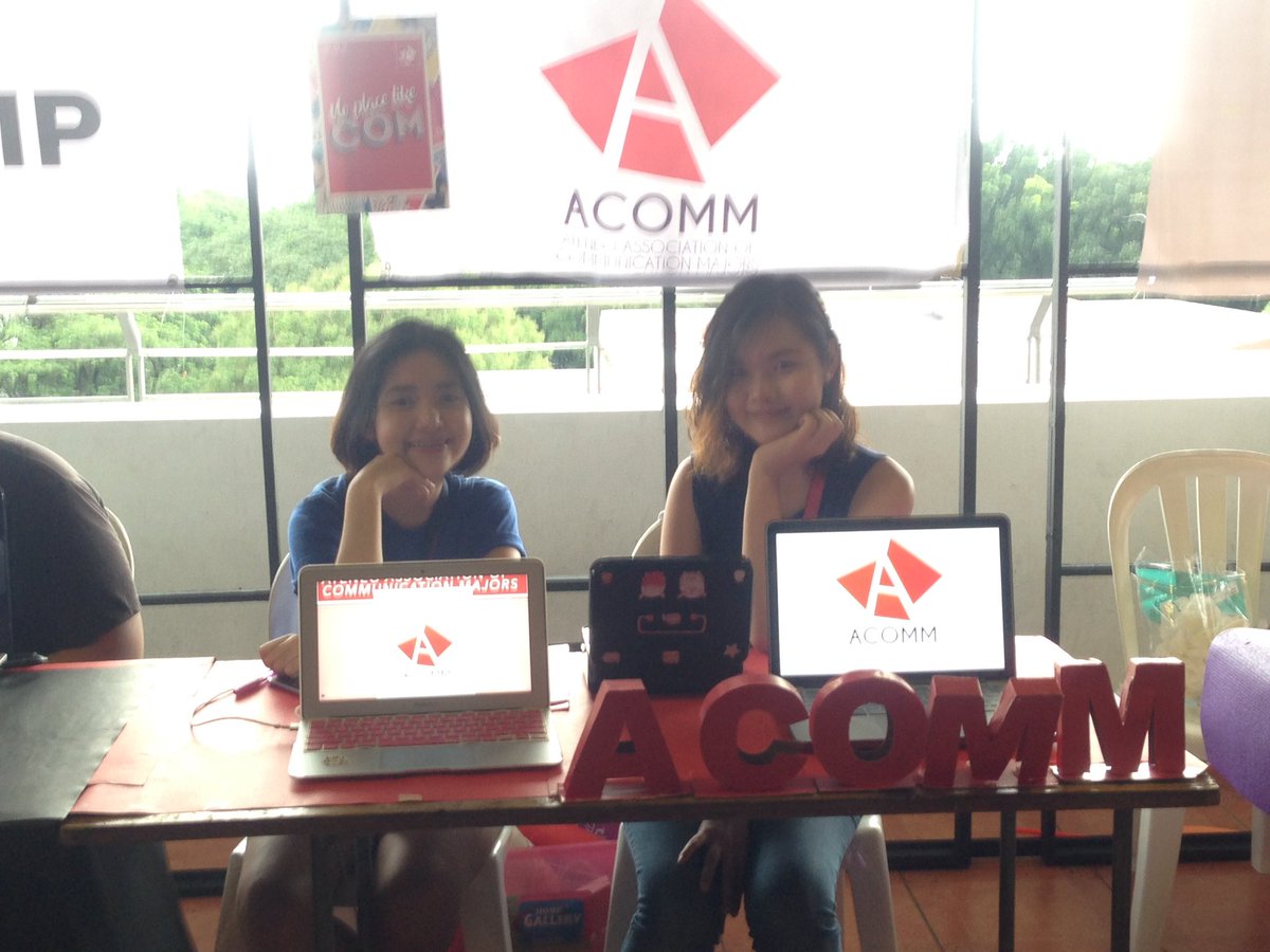 AteneoACOMM's tweet photo. Check us out at the MVP Roofdeck! RecWeek Day 2 is about to start!!! ✨🅰️ #NoPlaceLikeCOM #WithLoveACOMM14 https://t.co/PTqTy3jgaV