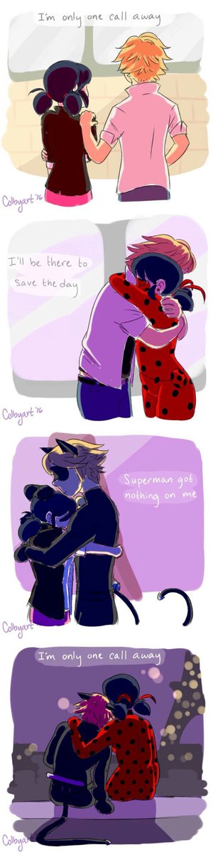 Miraculous_Fan4's tweet photo. One call away 😍❤😊😋 #MiraculousLadybug #Shipit #Marichat #Adrienette https://t.co/GptBM5hWtx