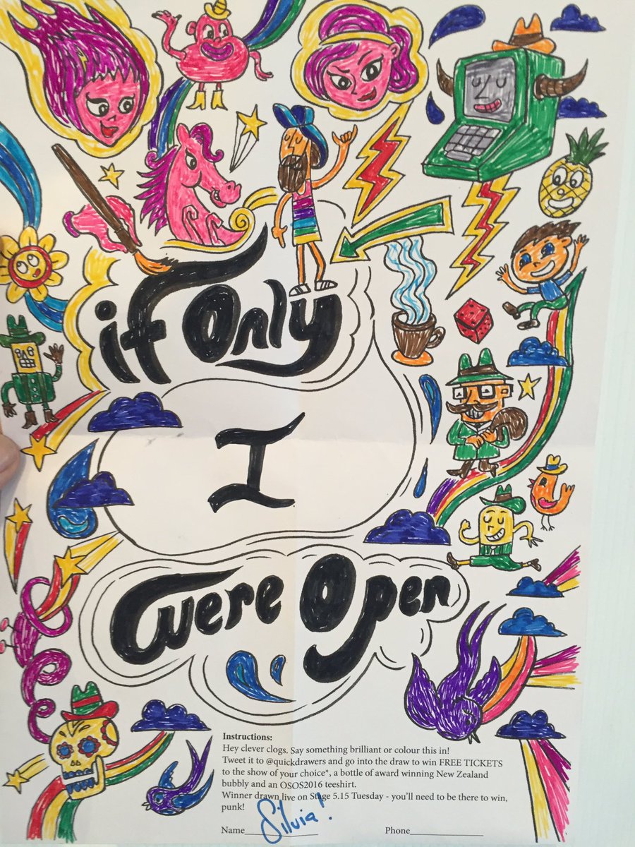 SilviaZuur's tweet image. You know you got a well run @OSOSNZ ship when the event director can spend the arvo drawing @QuickDrawers #OSOSNZ