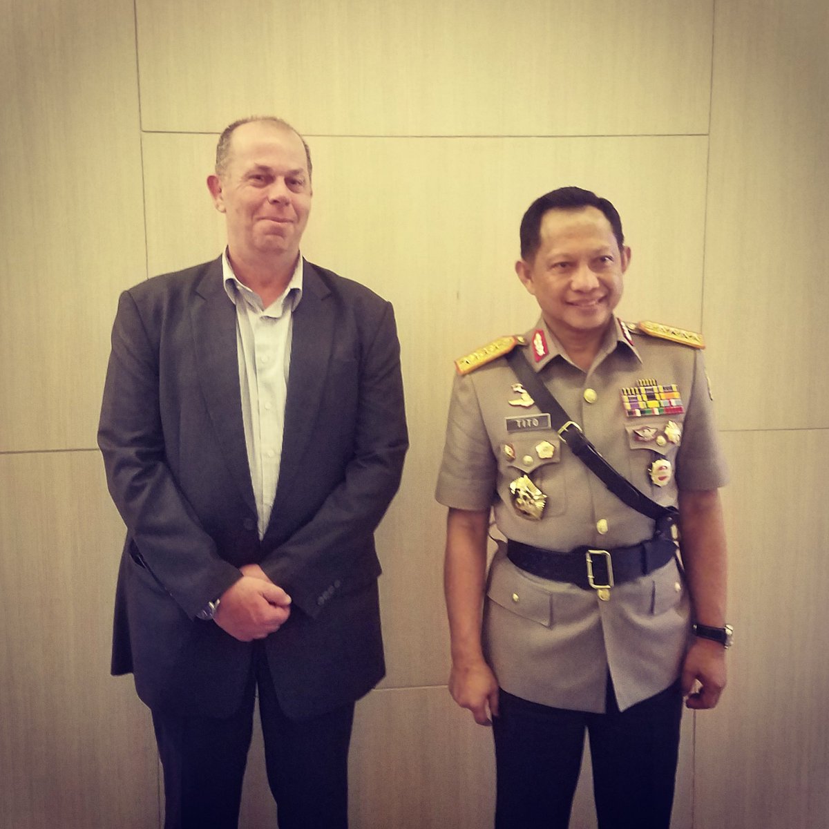 NovotelMKS's tweet photo. Selamat datang Kapolri di Novotel Makassar Grand Shayla City Centre https://t.co/IUpAEF28Ao