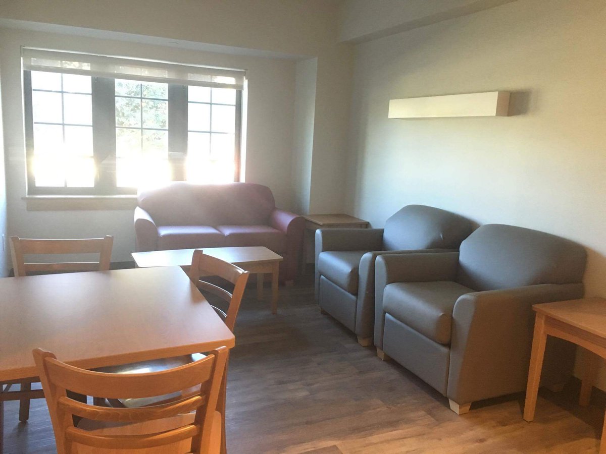 2018Marist's tweet image. Pictures of the inside of Northend!