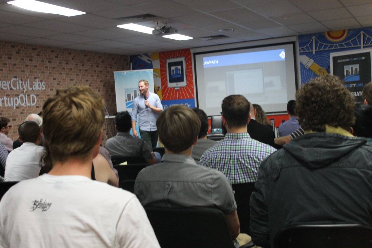 RiverCityLabs's tweet image. .@dwoolrych &amp;amp; @DamienAndreasen from @LawPath on How to Raise Funds the Right Way @tommywillis91