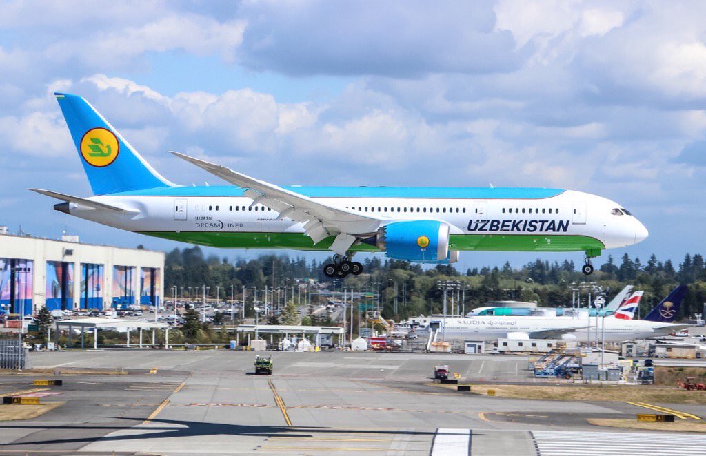 Resultado de imagen para uzbekistan airways boeing 787