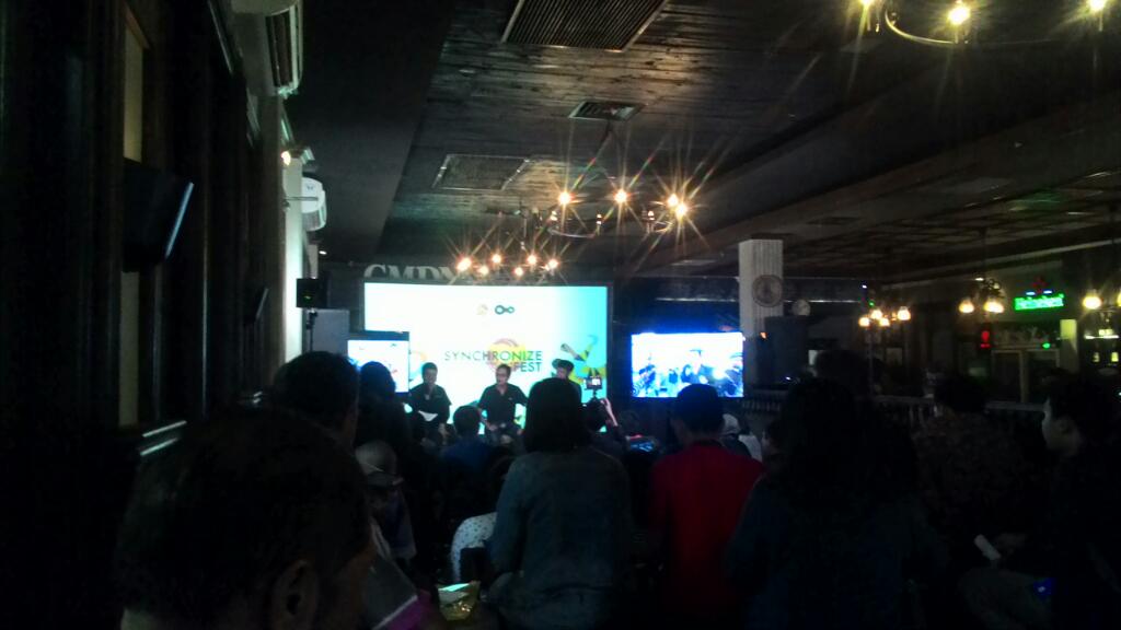 Konferensi pers #SynchronizeFest sdng berlangsung.. Local acts rules!