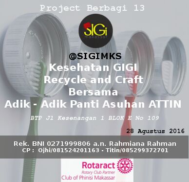 SIGiMks's tweet photo. H-5 #ProjectBerbagi-13 kolaborasi dgn @racphinisi \o/ https://t.co/zDCmjXnkvA