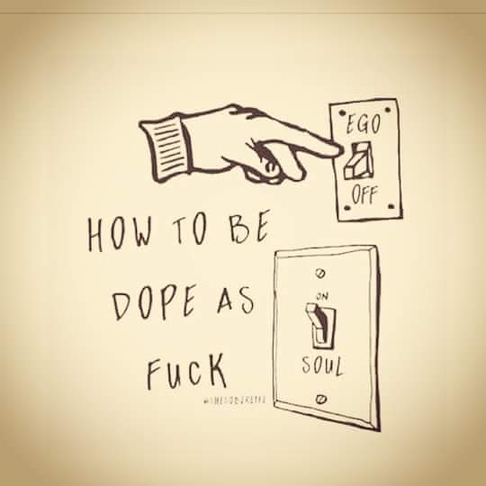 RockinSantino's tweet photo. Word...
#EgoOff #SoulOn #DopeAsFuck #HowToGuide https://t.co/kR0tcXizj6