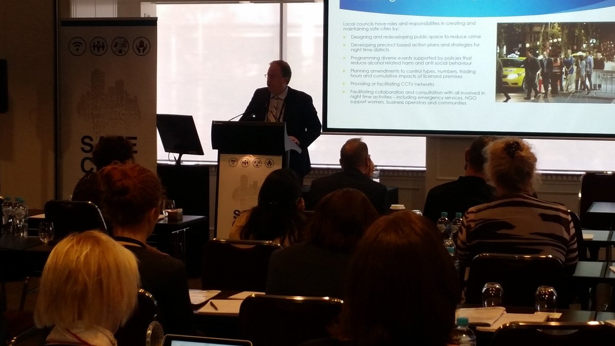 SafeCitiesAU's tweet photo. Closing the #SafeCities conference #safe2016 Discussion on Night Time Economy employs over 1 mill people Aust wide https://t.co/duTgDbaBna