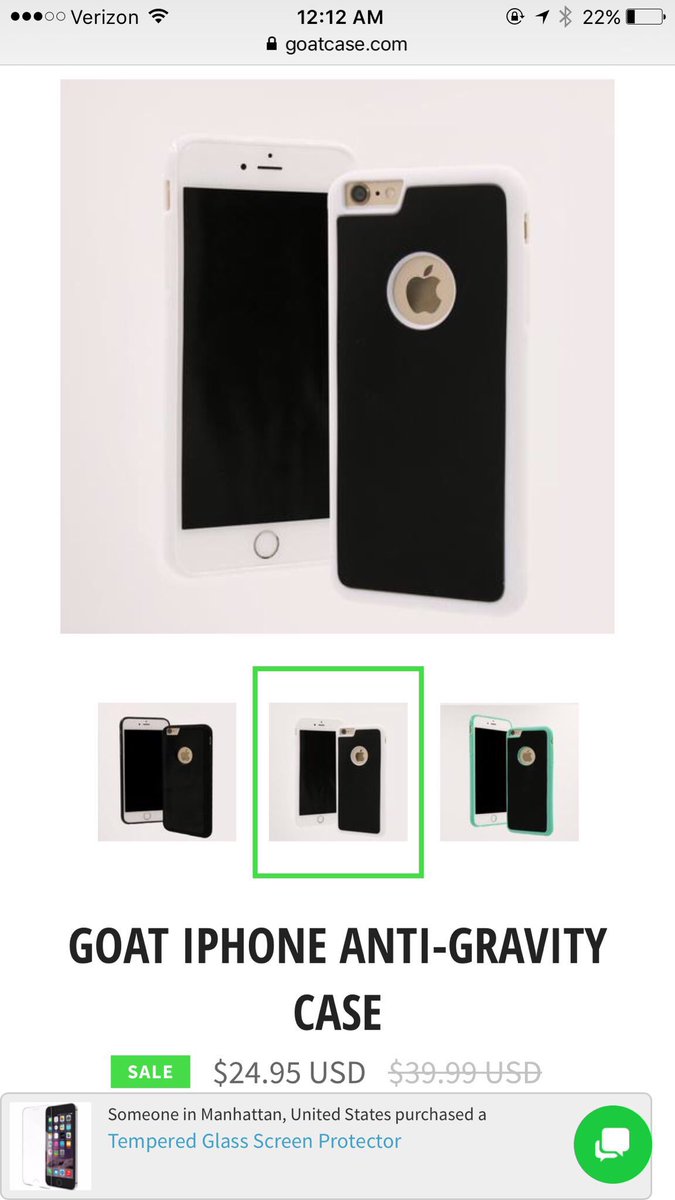 YunKillaz's tweet photo. .@GOATCASE REALLY MADE THE MOST CONVENIENT CASE EVER this is too lit 🙃 https://t.co/FLoLfO4H2G