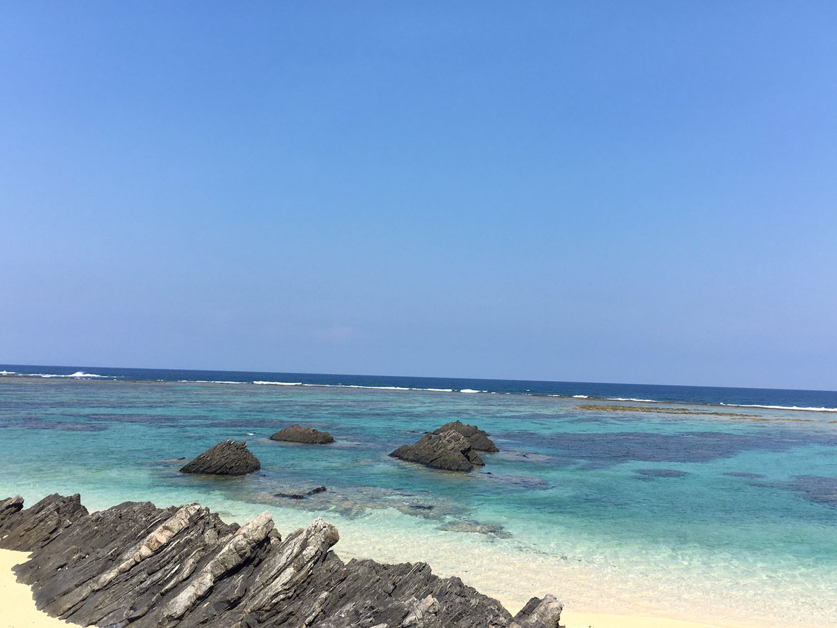 1607Kazune's tweet photo. 今日のプリンスビーチは
めっちゃくちゃ綺麗です！

#無加工#徳之島 https://t.co/tkmHzUNed8