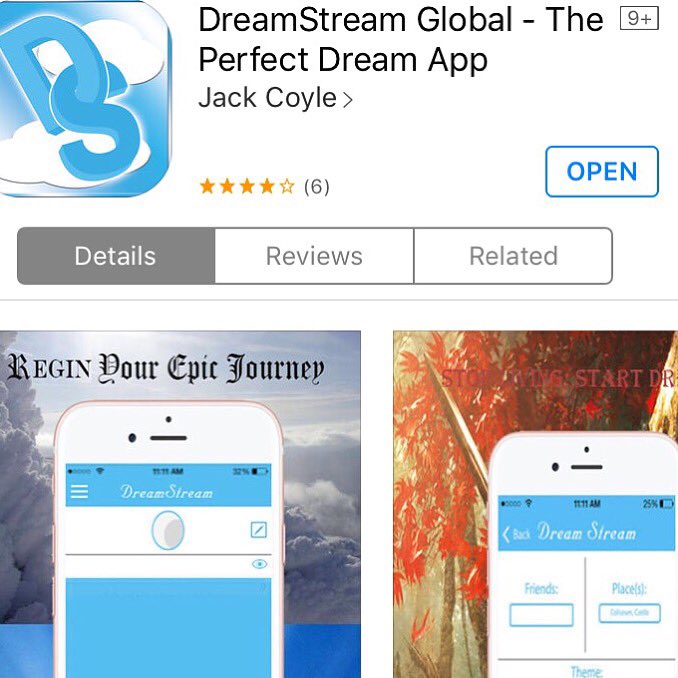 TheBestDreamApp's tweet photo. Dope Dream app DreamStream
https://t.co/oUBlCqauRU Will make you dream. #Yo #iDream #Youcantoo #Nowyouseeme #Starks https://t.co/VLG2vRq2n8